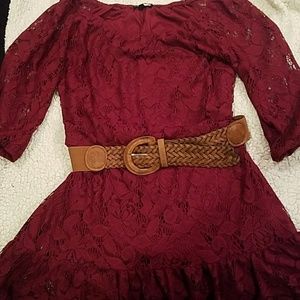Dress with Belt